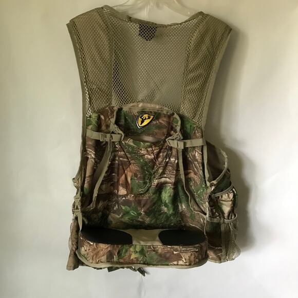 Scent Blocker Thunder Chicken Turkey Vest Camouflage Pockets Size XL to XXL - Picture 3 of 16